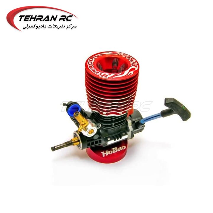 موتور نیترو 5.0cc برند HOBAO مدل H30-3032T2-TURBO-Red-Heat-sink